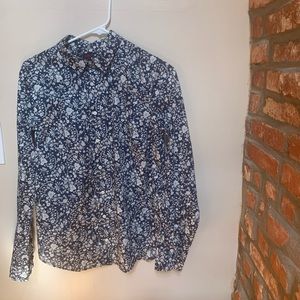 J crew liberty fabric button down. NWOT